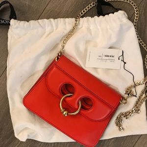 J.W. Anderson JW Anderson mini pierce bag Red